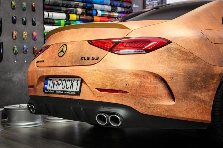 Детали экстерьера Mercedes-AMG CLS53 4Matic+ by WrapStyle (C257) 2019 года  (фото 3 из 3)